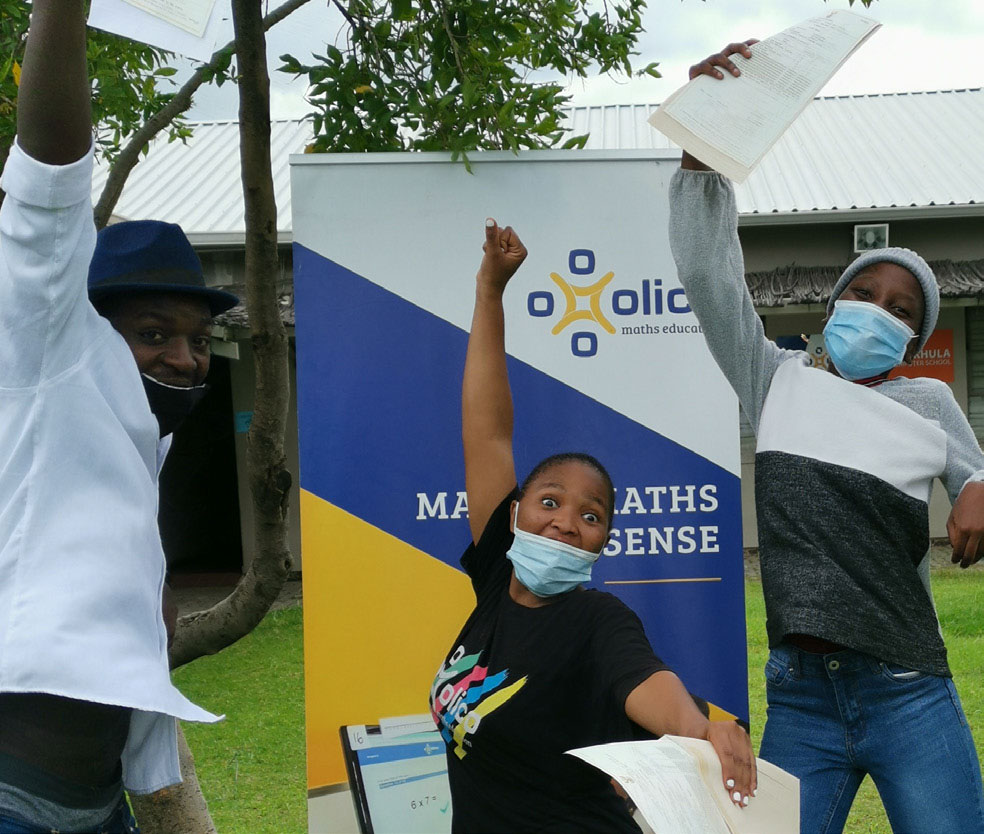 OLICO matriculants celebrating