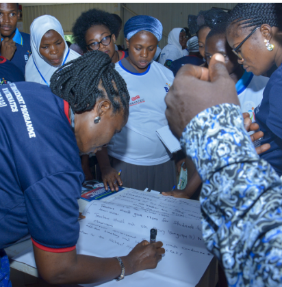bunmi-adedayo-foundation-volunteers-work